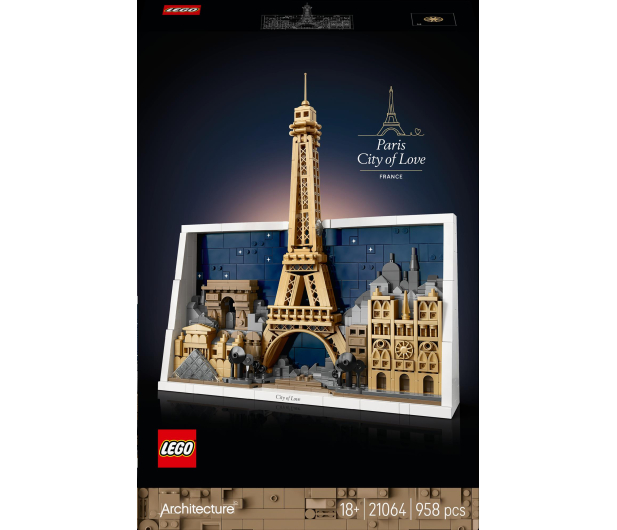 LEGO ARCHITECTURE 21064 Paryż — miasto miłości - 1473414 - zdjęcie